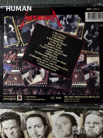 Metallica , снимка 17 - CD дискове - 52018757
