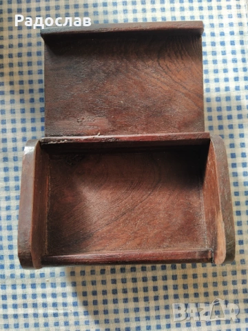 дървена кутия с апликация , снимка 3 - Декорация за дома - 53799779