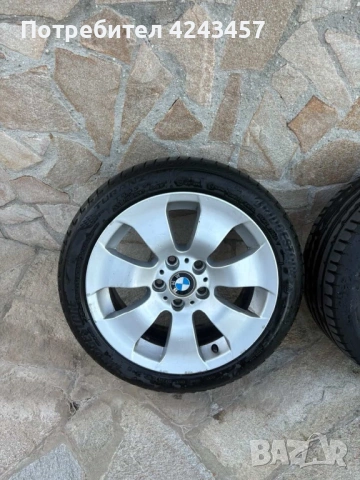 BMW 17 цола оригинални 4 джанти + гуми Bridgestone Potenza, снимка 3 - Гуми и джанти - 54247802