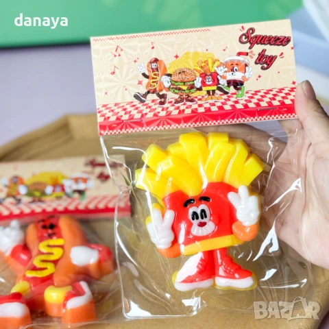 6453 Антистрес играчка за стискане забавен squeeze toy, снимка 2 - Фигурки - 53642808