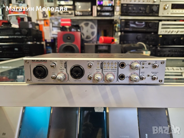 M-Audio FireWire 410 4-входов / 10-изходов FireWire мобилен интерфейс за запис