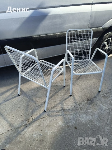 немски метални столове , снимка 4 - Столове - 54300092