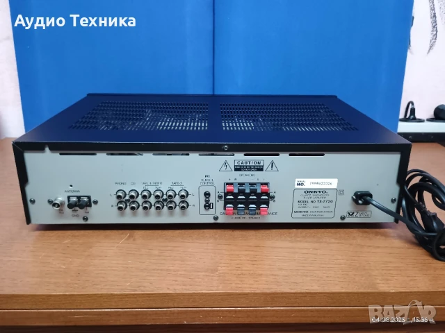 Стерео усилвател Onkyo TX-7720. Перфектен! Предлагам и тонколони., снимка 8 - Ресийвъри, усилватели, смесителни пултове - 51254233