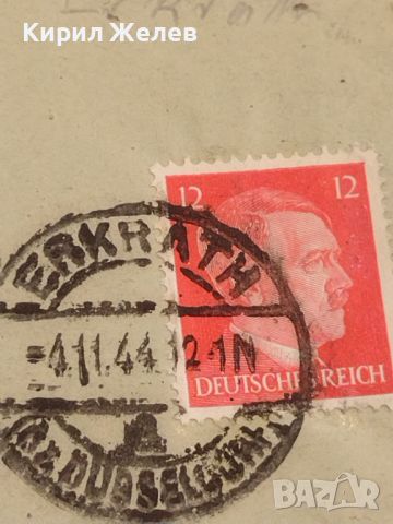Два стари пощенски пликове с марки и печати Германия за КОЛЕКЦИЯ ДЕКОРАЦИЯ 45749, снимка 8 - Филателия - 46415402