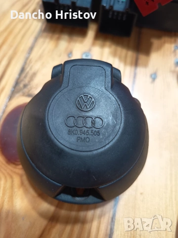 Оригинално електрическо управление на теглич audi A4 B 8.5, снимка 3 - Части - 53669494