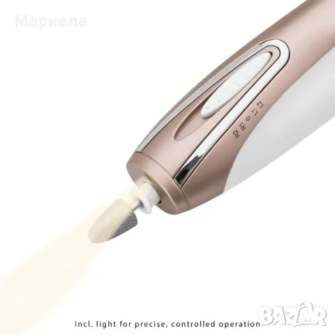 Електрически комплект за маникюр и педикюр с 6 приставки, снимка 4 - Електрически пили за пети - 49314193