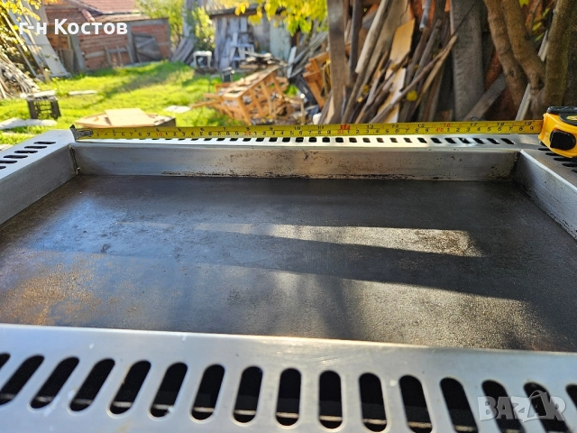 Скара на Газ със стоманена плоча гладка Цена 450лв., снимка 8 - Обзавеждане на кухня - 52423869