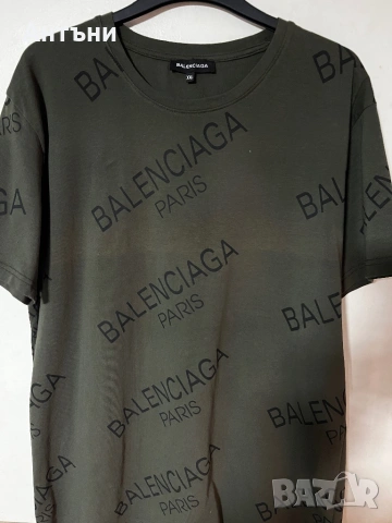 Тениска с къс ръкав на Баленсиага