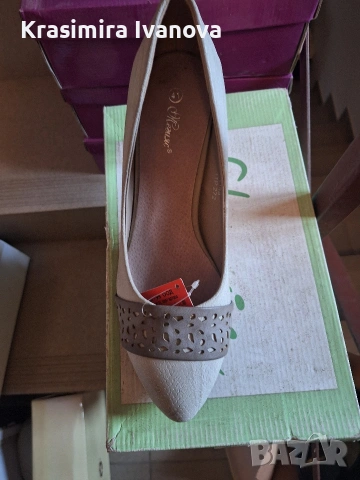 нови обувки Мегияс еко кожа 