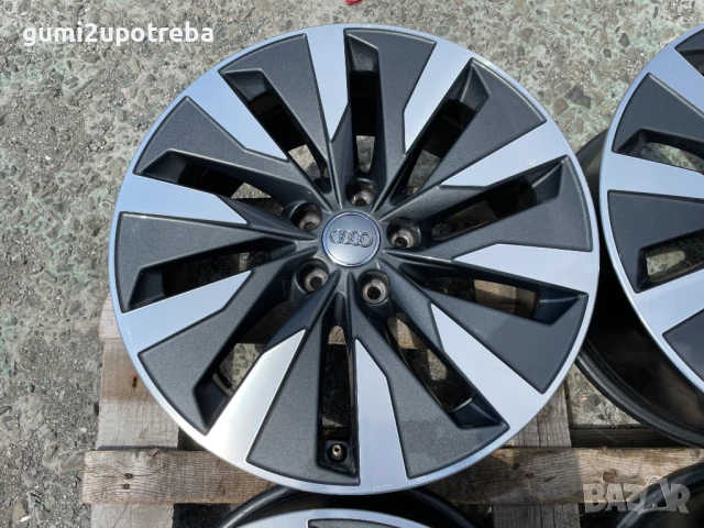 18 джанти 5х112 Audi A6 S6 4K C8 8J et39 Оригинал, снимка 5 - Гуми и джанти - 50854277