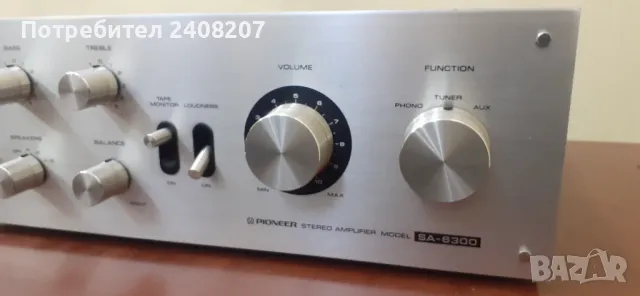Pioneer  SA-6300, снимка 3 - Ресийвъри, усилватели, смесителни пултове - 49402766