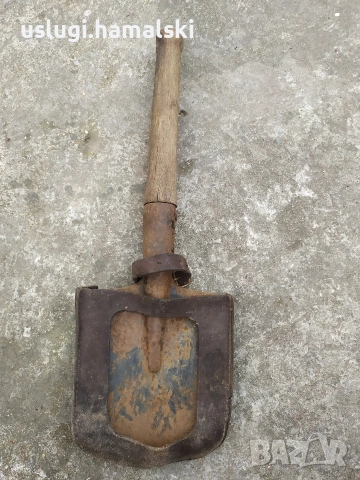 Стара войнишка лопата, снимка 6 - Антикварни и старинни предмети - 54041448