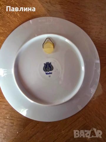 Чиния за стена, снимка 2 - Декорация за дома - 53865592