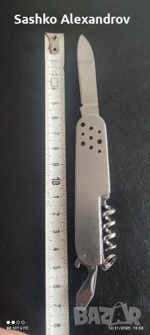 Сгъваем немски нож Mammut, снимка 6 - Ножове - 52390374