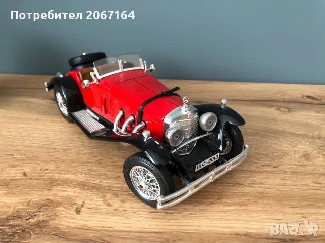 Модел на Mercedes 300Sl 1:18, снимка 9 - Колекции - 48111764