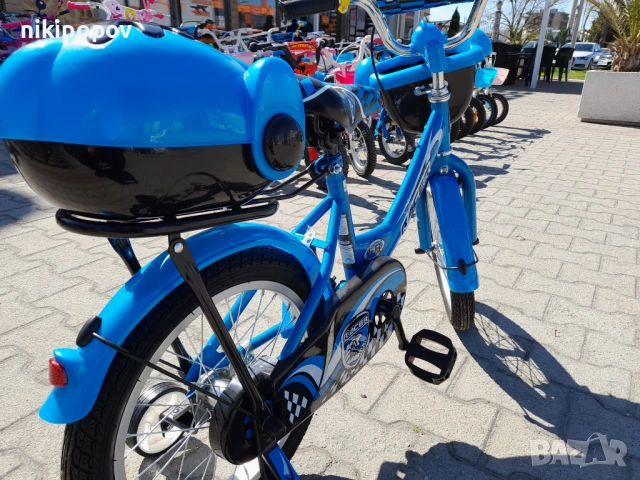 MONI Велосипед 16" 1682 син, снимка 7 - Велосипеди - 53759542