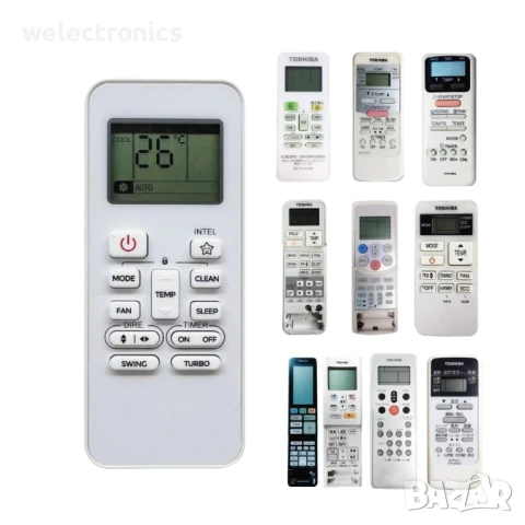 Универсално дистанционно за климатик TOSHIBA,KS-TO01V