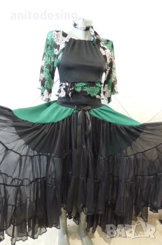 Детски костюм за ромски танци, снимка 4 - Детски рокли и поли - 51218006