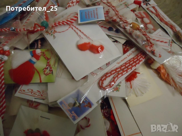 Ретро мартеници - 90бр - 10евро, снимка 2 - Български сувенири - 53290280