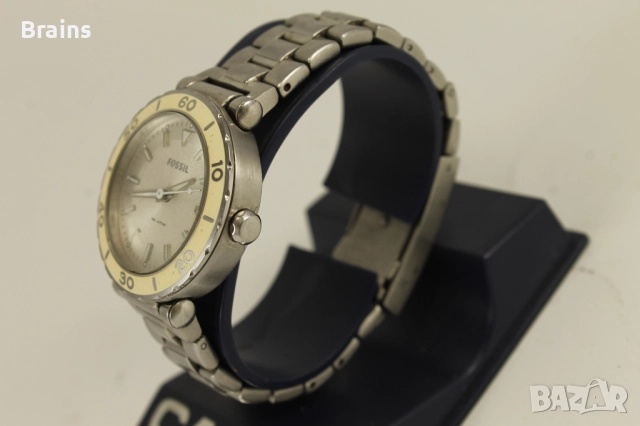 Дамски Стоманен Кварцов Часовник FOSSIL, снимка 4 - Дамски - 51626321