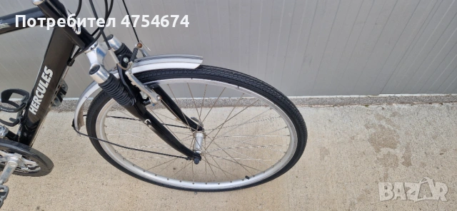 Алуминиев градски велосипед Hercules колело 28", снимка 8 - Велосипеди - 53747055