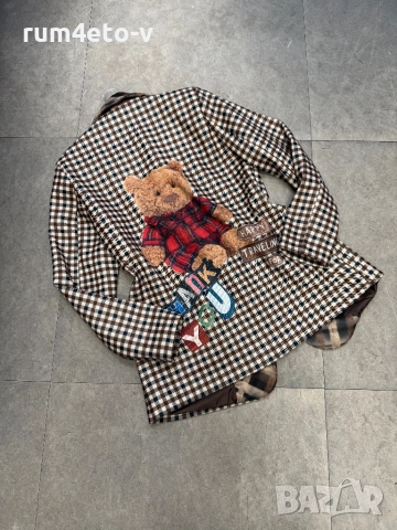 Сладко плътно сако с мечета , снимка 2 - Сака - 52739227