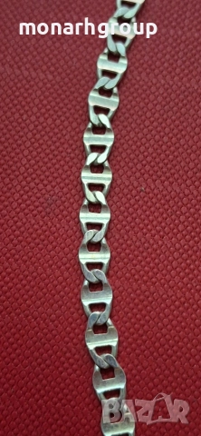 Сребърна верижка с висулка, снимка 7 - Колиета, медальони, синджири - 52808503