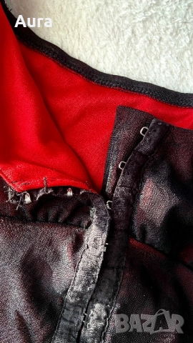 corset-style crop top, снимка 3 - Корсети, бюстиета, топове - 51726960