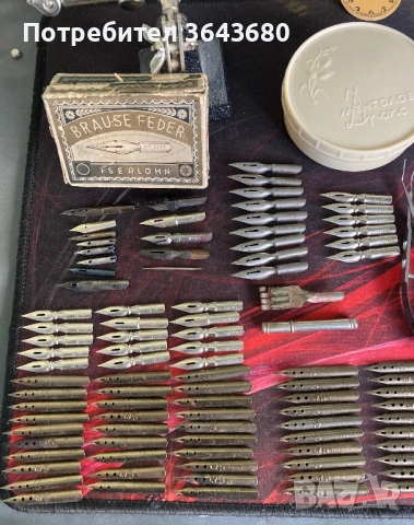 Пера писци за перодръжки, немски, английски, български, оригинали