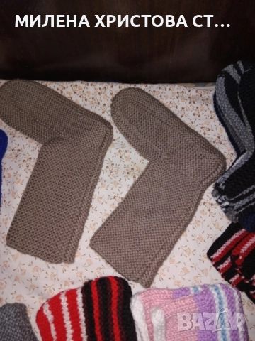 Чорапи зимни плетени 3/4 и къси 0896821326 еконт продажба
