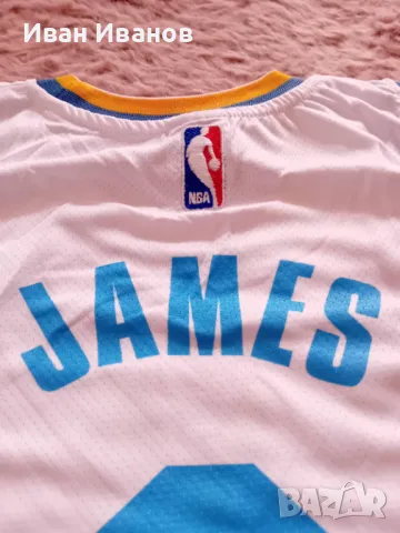 Чисто нов оригинален екип на Los Angelis Lakers - LeBron James, снимка 2 - Баскетбол - 50418619