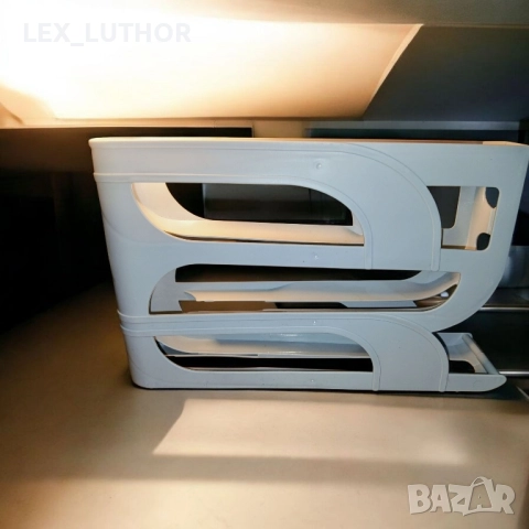 Уникална Поставка за Яйца - Четири Етажа, Сив Цвят! , снимка 4 - Други - 52535833