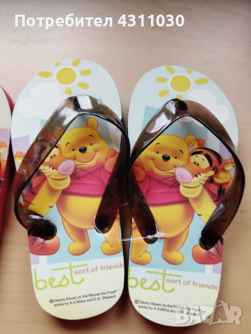 Нови детски чехли размери 28/29 и 30/31, снимка 2 - Детски джапанки - 53812662
