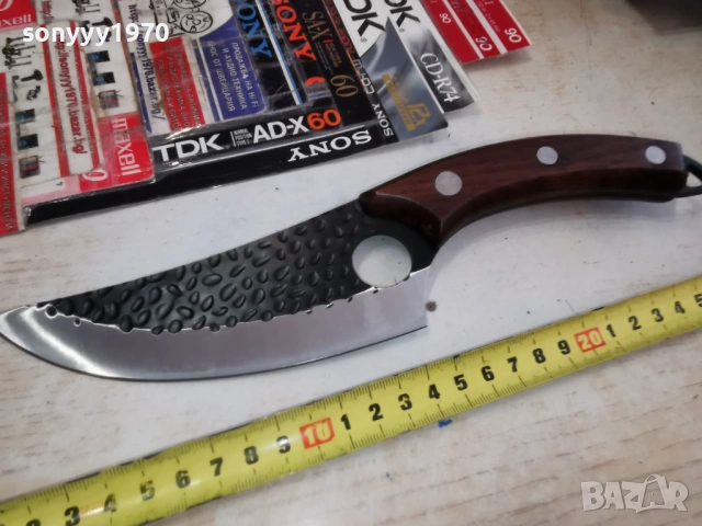 МАСИВЕН КРИВ НОЖ С ОТВОР 2702261933, снимка 6 - Ножове - 53649745