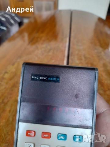 Стар калкулатор Prinztronic Micro 8, снимка 3 - Други ценни предмети - 53506916