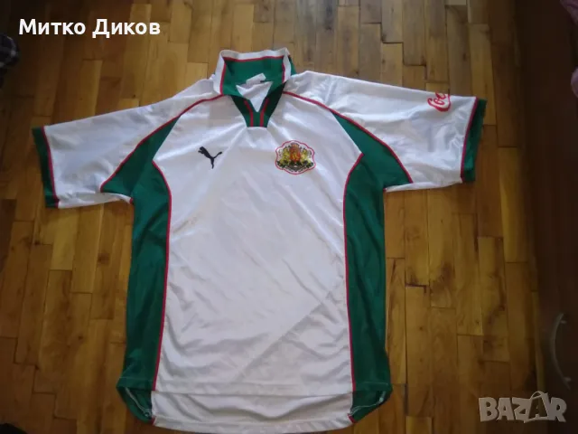 България футболна тениска маркова на Пума1996г. размер ХЛ, снимка 2 - Футбол - 49963570
