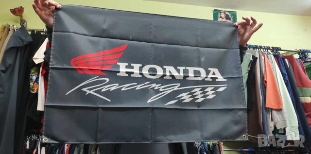 HONDA Racing Flag, снимка 1 - Аксесоари и консумативи - 45060566