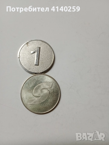 МОНЕТИ ЖЕТОНИ , снимка 3 - Нумизматика и бонистика - 52647547