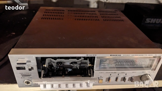 Микрокасетен дек Sanyo RD-XM1 , снимка 2 - Декове - 53122084
