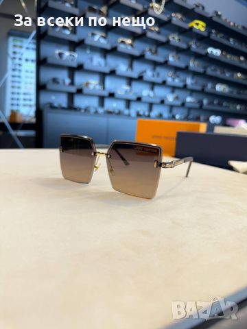 Слънчеви очила с UV400 защита с черен обикновен калъф Louis Vuitton Код D86 - Различни цветове, снимка 4 - Слънчеви и диоптрични очила - 46404762