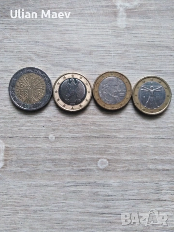 Евро монети 