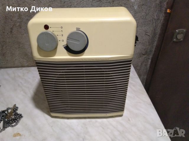 Калорифер духалка вентилатор марков италиански малък разход на ток отличен, снимка 1 - Други стоки за дома - 45584733