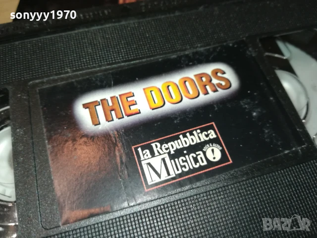THE DOORS USA 1991-ORIGINAL VHS VIDEO TAPE 2905250424, снимка 6 - Други музикални жанрове - 50465279