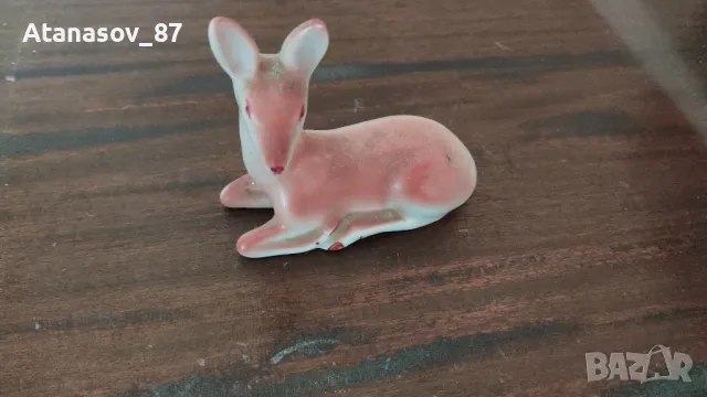 Порцеланова фигура сърна 1959г
