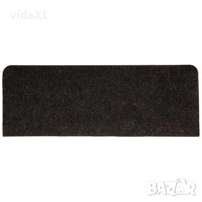 vidaXL Самозалепващи стелки за стълби, 15 бр, 65x24,5x3,5 см, антраци(SKU:343477)т, снимка 4 - Други - 48678141