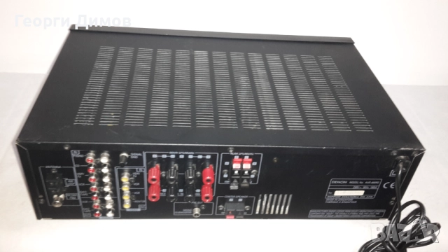 Ресийвър DENON  AVR-600RD, снимка 13 - Ресийвъри, усилватели, смесителни пултове - 52520164