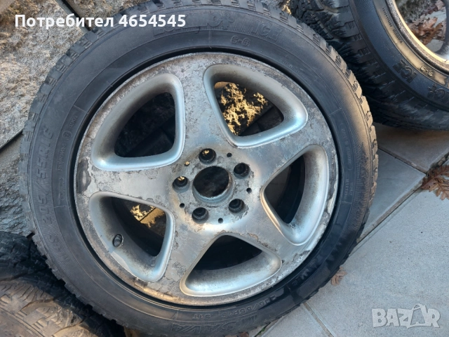 Гуми 16 цола с джанти за Мрцедес С клас W203 В203 205/55/16 7Jx16H2, снимка 6 - Гуми и джанти - 52456410