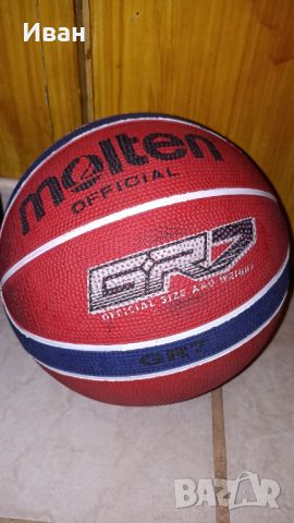 Продавам баскетболна топка Molten размер 7, снимка 1 - Баскетбол - 45839283