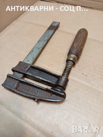 Стара Немска Дърводелска Стяга. НОМЕР 1650., снимка 2 - Антикварни и старинни предмети - 53750173