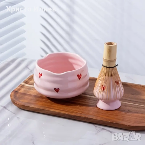 Комплект за чай матча Matcha 5 броя сет, снимка 5 - Други стоки за дома - 51444673